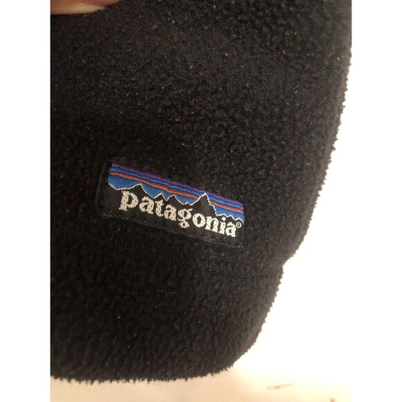 Patagonia Synchilla Women's Black Fleece Size Small Full Zip Made in USA - Picture 4 of 5